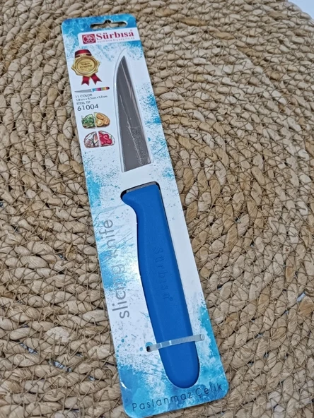 Sürmene 61004 Mutfak Bıçağı (9,50 Cm) Koyu Mavi - 7