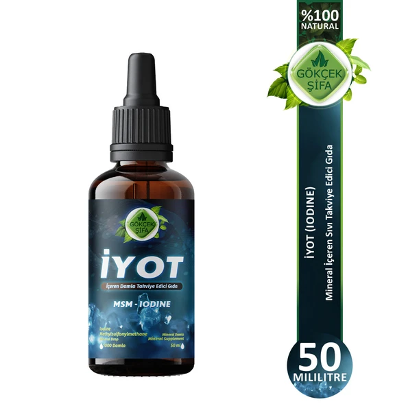 Msm Iyot (MSM IODİNE) 50 Ml. - 1