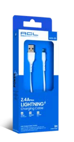 ACL ACK-03 2.4A Lightning 1mt Şarj Kablosu USB Kablo - 3