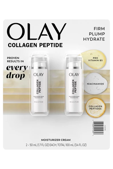 Olay Collagen Peptide Nemlendirici Yüz Kremi 2x50ML ürün görseli 1