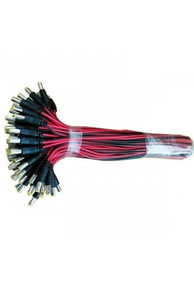 Güvenlik Kamera Besleme Power Jak 12v 10 Adet