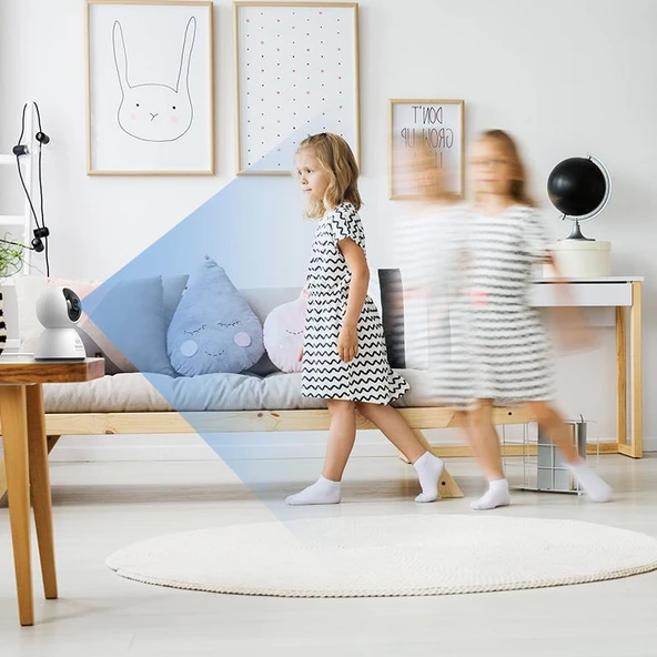 Baseus Security P1 3K Indoor Wi-Fi Güvenlik Kamerası - Resim 8