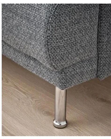 Mobilya Kanepe Baza Koltuk Çekyat Yükseltme Ayağı Kalın Diş M10 Krom Metal 10 Cm 4 Adet - Resim 5