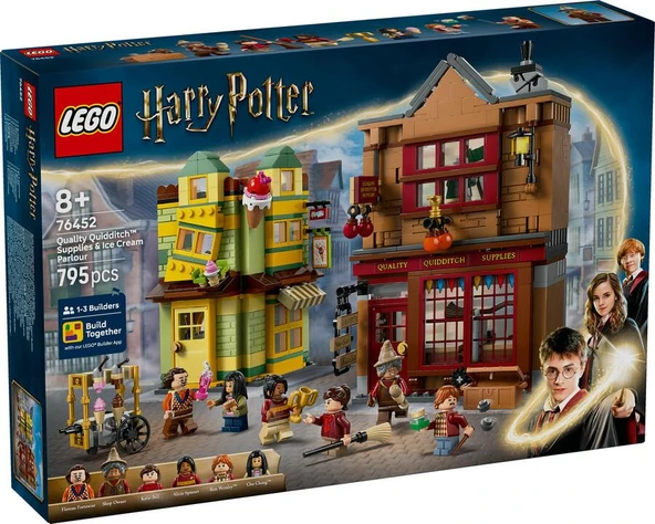 LEGO Harry Potter 76452 Quality Quidditch Supplies and Ice Cream Parlour ürün görseli 1