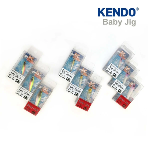 Kendo Baby Jig 26mm 3gr lrf Suni Yem - Resim 6
