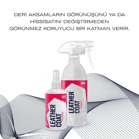 GYEON Q² Leather Coat REDEFINED Deri Yüzeyler İçin Bakım Ve Koruma - 120 ml - 3