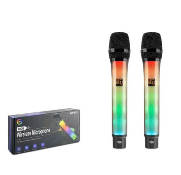 Hadron Wx-82 Kablosuz 2-Mikrofon Uhf Rgb - 1