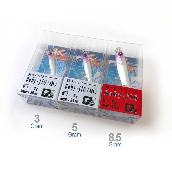 Kendo Baby Jig 34mm 5gr lrf Suni Yem - 7