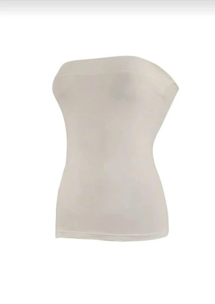 YILDIZ 2182 KADIN LİKRALI STRAPLEZ ATLET 12 ADET - Resim 2