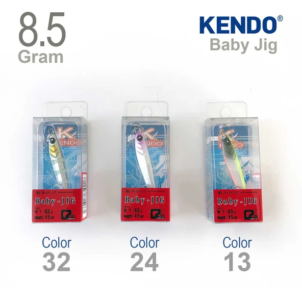 Kendo Baby Jig 26mm 3gr lrf Suni Yem - Resim 5