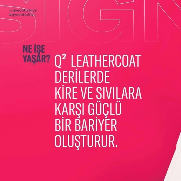 GYEON Q² Leather Coat REDEFINED Deri Yüzeyler İçin Bakım Ve Koruma - 120 ml - 2