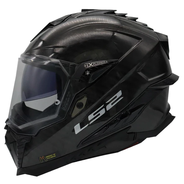 LS2 EXPLORER C KARBON KASK - Resim 3