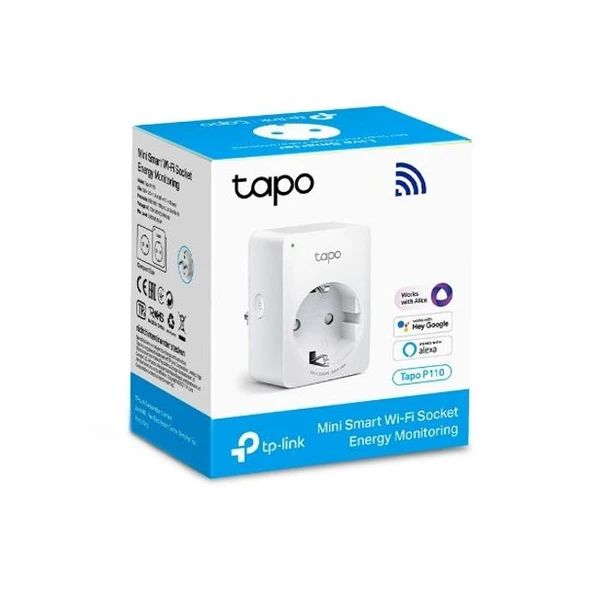 TP-LINK TAPO P110-1 MINI Wi-Fi AKILLI PRİZ(1'Lİ) - 32