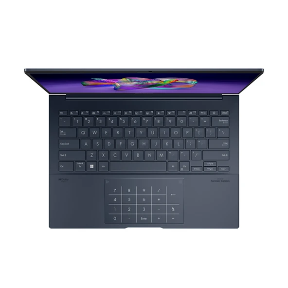 Asus Zenbook 14 Intel Core Ultra 7 255H 16GB LPDDR5X 4tb SSD Intel Arc Graphics 14.0"  Wuxga OLED 400NIT Windows 11 Pro Dokunmatik Taşınabilir Bilgisayar UX3405CAP04 + Zettaçanta - Resim 3