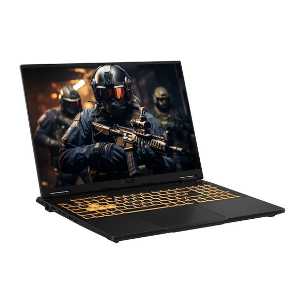 Asus Tuf Gaming F16 FX608JMR 14. Nesil Intel I7-14650HX 80GB Ddr5 1tb SSD 8GB/RTX5060 115W 165Hz 16"wuxga Fhd+ 300NITS IPS WIN11HOME Gaming Bilg. WRV077H23+ZETTAÇANTA - Resim 2