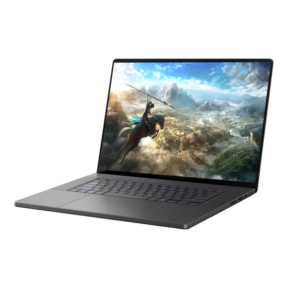 Asus Rog Zephyrus G16 GU605CW Intel Core Ultra 9 285H AI 32GB 4tb SSD RTX5080-16GB 120W Freedos 16" OLED 2.5k 240Hz 0.2Ms 550 Nits WQXGA (2560 x 1600) Taşınabilir Bilgisayar WQR160105+ZETTAÇANTA - Resim 4