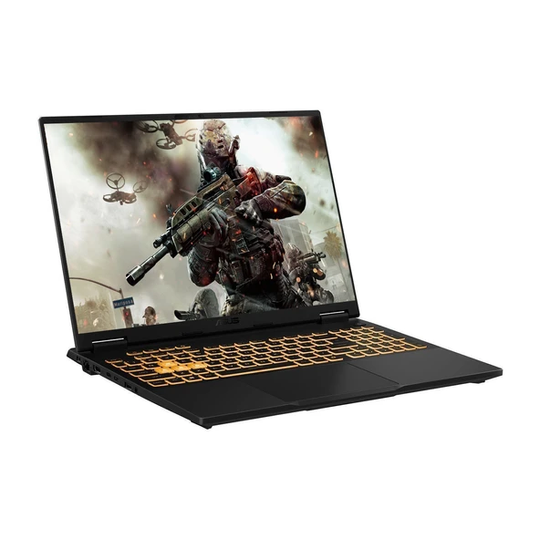 Asus Tuf Gaming F16 FX608JHR 14. Nesil Intel I7-14650HX 24GB Ddr5 2tb SSD 8GB/RTX5050 115W 165Hz 16"wuxga Fhd+ 300NITS IPS WIN11PRO Gaming Bilg. WRV055P04+ZETTAÇANTA - Resim 2