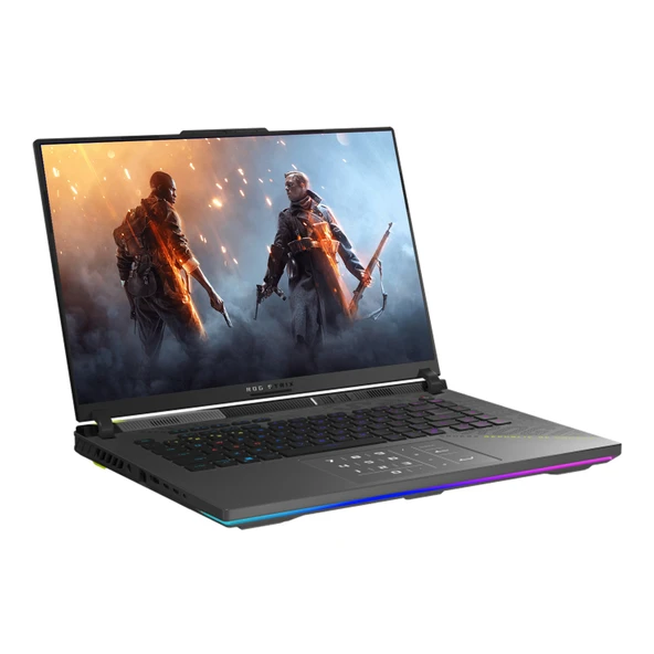 Asus Rog Strix G16 G614PM-S5062 Amd Ryzen 9 8940HX Aı 32GB GB 2tb Ssd+2tb SSD 8GB/RTX5060 Gddr7 115W 16"/ 2.5k (2560 x 1600, Wqxga) 3ms 240Hz, 500 Nits Freedos Gaming Laptop WS5062F14+ZETTAÇANTA - Resim 3
