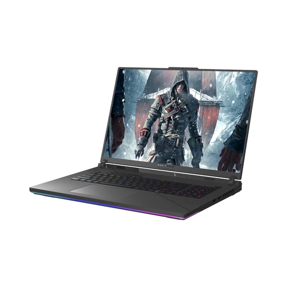 Asus Rog Strix G18 G814PP Amd Ryzen 9 8940HX Aı 24GB 512GB SSD +512GB SSD 8GB/RTX5070 Gddr7 115W 18"2.5k (2560 x 1600, Wqxga) 240Hz 3ms  Windows 11 Home Gaming Laptop WS9046H02+ZETTAÇANTA - Resim 3