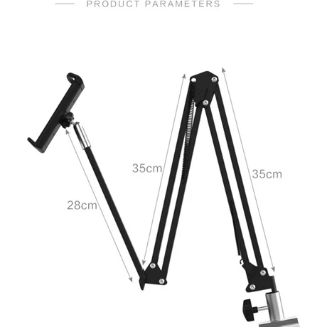 ucu 360 ° iPhone iPad Kol Standı Için 360 ° Dönme Cep Telefonu Braketi | Telefon Tutucular ve duruş - 3