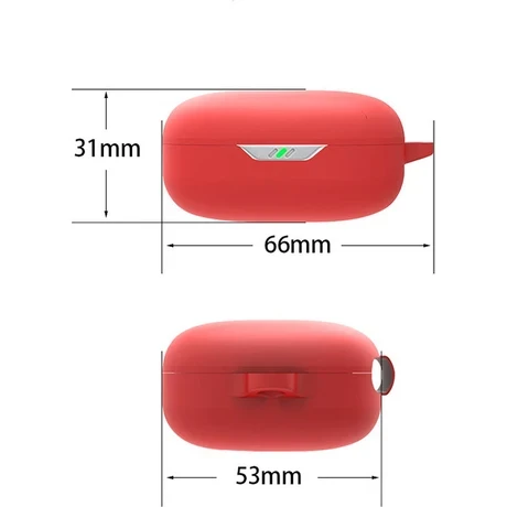 Dacare Jbl Wave Flex Koruyucu Kılıf Için Kablosuz Bluetooth Kulaklık Silikon Kapak - 4