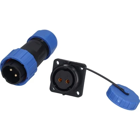 Pergyi 250V IP68 Su Geçirmez Priz Havacılık Endüstrisi Konnektör Adaptörü 2/3/4/5 Pin
