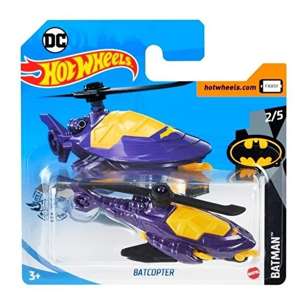 Hot Wheels Tekli Araç Batcopter GHF75 ürün görseli 1