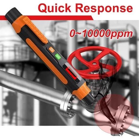 Echo Chicly Doğal Gaz Dedektörü 0-10000PPM, Hassas Gaz Kaçak Dedektörü - 3