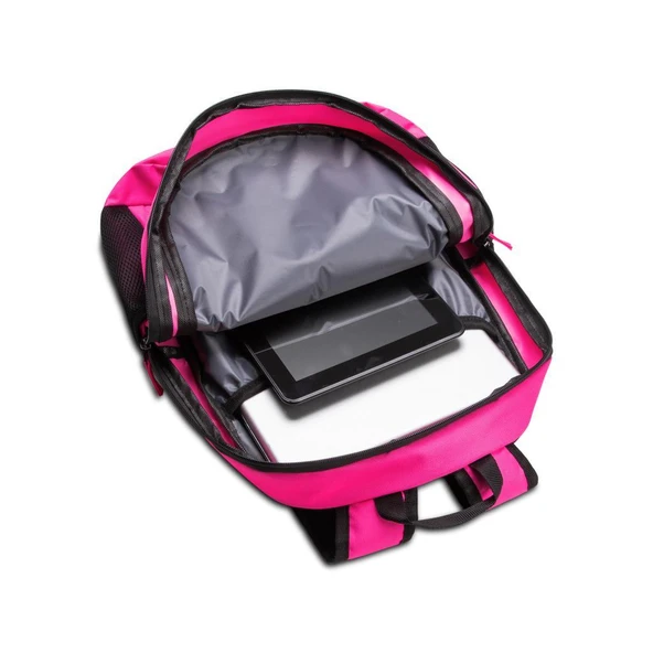 Classone BP-WTX106 WTXpro Serisi Su Geçirmez Kumaş,15.6¨ Laptop, Notebook Sırt Çantası-Pembe - 4