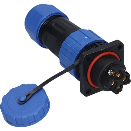 Pergyi 250V IP68 Su Geçirmez Priz Havacılık Endüstrisi Konnektör Adaptörü 2/3/4/5 Pin - 2