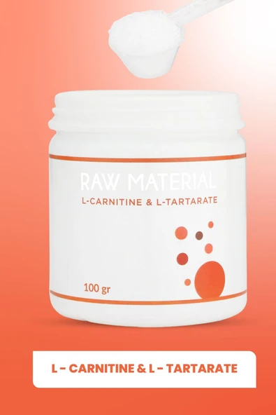 RAW Material L-carnitine & L-tartarate 100 gr - Resim 4