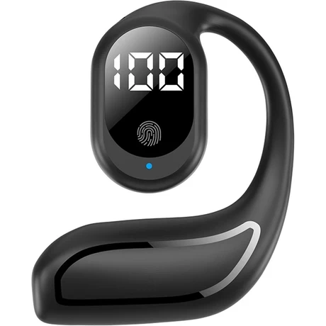 Amorus Fn-98 Tek Kulak Bluetooth Kulak Askılı Kulaklık Kablosuz Kulaklık - Siyah