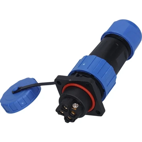 Pergyi 250V IP68 Su Geçirmez Priz Havacılık Endüstrisi Konnektör Adaptörü 2/3/4/5 Pin - 4