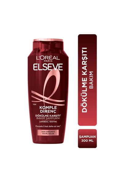 Elseve Şampuan Dökülme Karşıtı 300ml ürün görseli 1