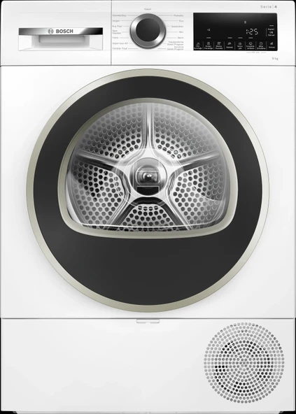 Bosch Serie 4 WQA24201TR 9 KG Isı Pompalı Kurutma Makinesi - 1