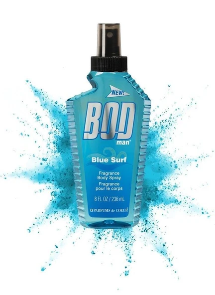 Bodman Blue Surf Ferah Erkek Vücut Spreyi 236 mL - Resim 3