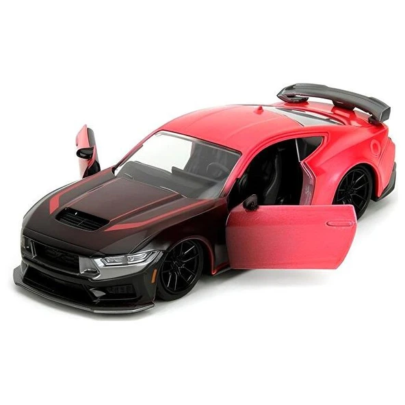 Jada Pi̇nk Sli̇ps 1:32 Ölçekli Araba 2024 Ford Mustang Dark Horse - Resim 2
