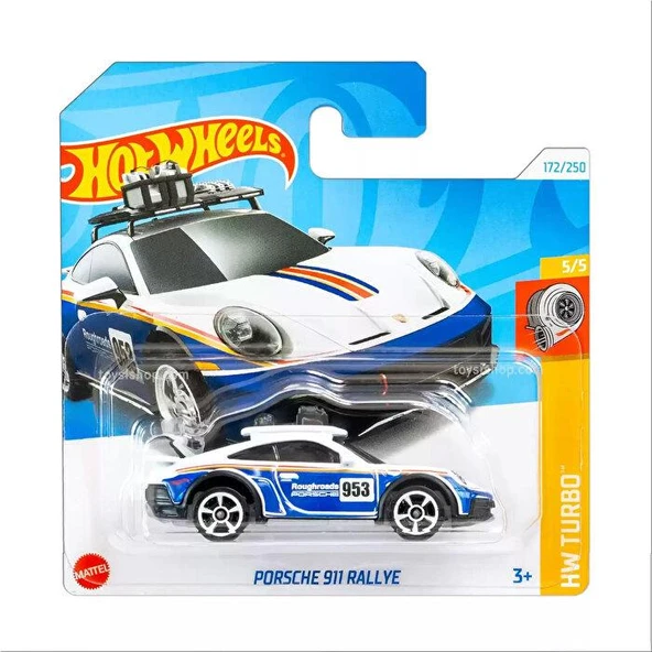 Hot Wheels Tekli Arabalar Porsche 911 Rallye - HRY70 ürün görseli