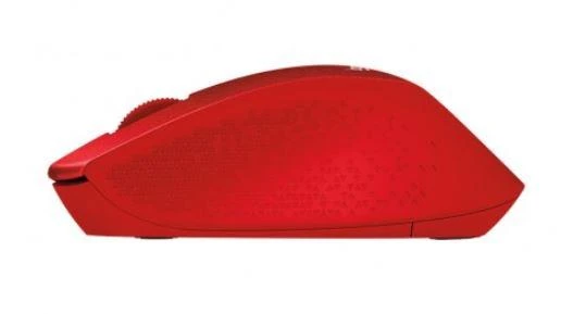 LOGITECH M330 SESSIZ KABLOSUZ USB OPTIK MOUSE KIRMIZI 910-004911 ürün görseli 1