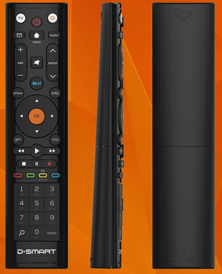 Dsmart Akıllı Kumanda Go Orjinal Kumanda + 2 Adet Yedek pil - 4