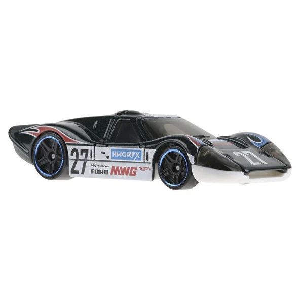 Hot Wheels Tekli Arabalar 67 Ford GT40 MK.IV HTC69 - Resim 2