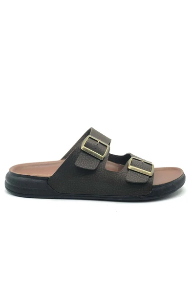 Bento 115.005 Erkek Çift Toka Anatomik Terlik - 2