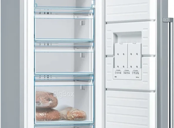 Bosch GSN36VIE0N 242 LT 7 Çekmeceli Dikey Derin Dondurucu - 4