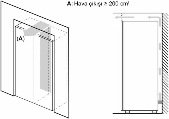 Bosch GSN36VIE0N 242 LT 7 Çekmeceli Dikey Derin Dondurucu - 5