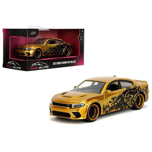 Jada Pi̇nk Sli̇ps 1:32 Ölçekli Araba 2021 Dodge Charger Srt Hellcat ürün görseli