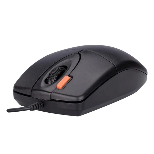 EVEREST SM-601 USB SİYAH OPTİK KABLOLU MOUSE ürün görseli 1
