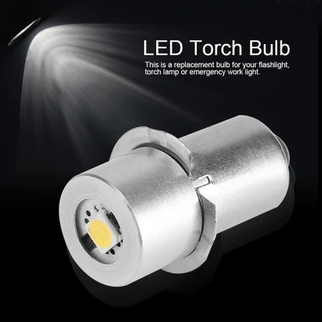 1W P13.5S LED El Feneri Ampulü, 100~110LM 2700~7000K Yedek Ampul Torch Lambası Acil Çalışma Işığı - 4