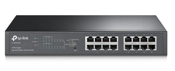Tp-Link TL-SG1016PE 8 Port Poe+ 16 Port 10-100-1000 Mbps Switch Çelik Kasa Rack Mount - 2