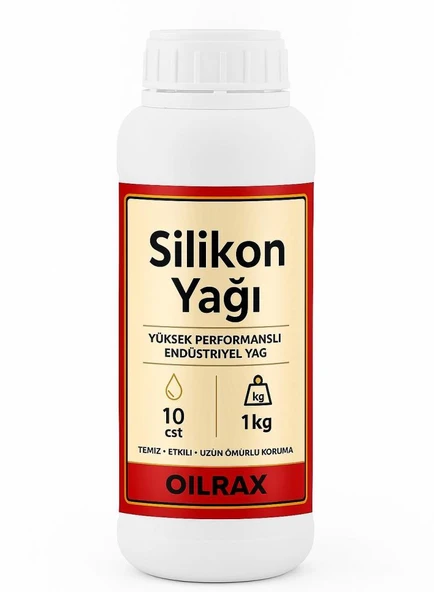 SİLİKON YAĞI 10 CST - 1 KG - 6