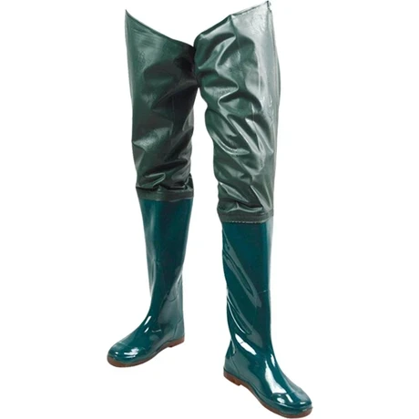 Cuticate Su Geçirmez Balıkçı Pantolonu Pvc Yağmur Kalça Wader Su Pantolonu Sığ Çorap Çizme 43